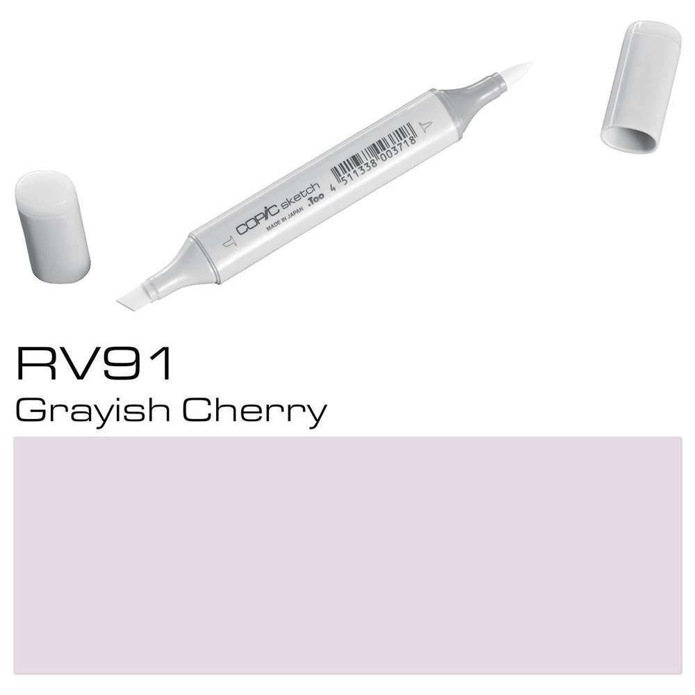 Маркер перманентный "Copic Sketch", RV-91 серовато-вишневый
