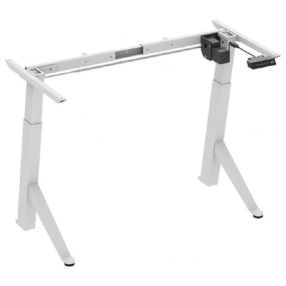 Каркас стола с электроприводом одномоторный 2-х ступенчатый "Waltz A2Y-RH-SLN", USB зарядка, серый - 7