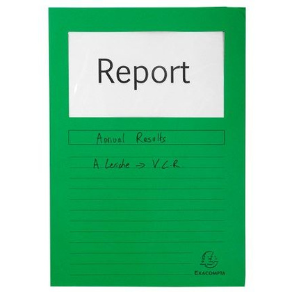 Папка-уголок c окном "Forever", A4, 160 мк, картон, ассорти - 3