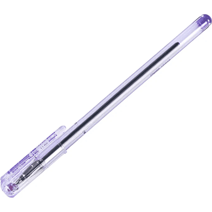 Ручка шариковая "ВК 77", 0.7 мм, прозрачный, стерж. фиолетовый