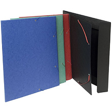 Папка на резинках "Exacompta-A3", A3, 15 мм, картон, ассорти