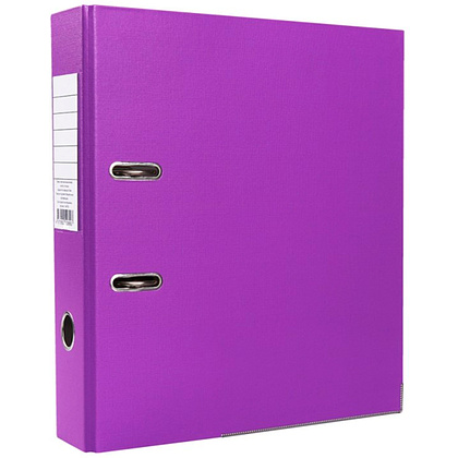 Папка-регистратор "OfficeStyle", А4, 50 мм, ПВХ Эко, фиолетовый
