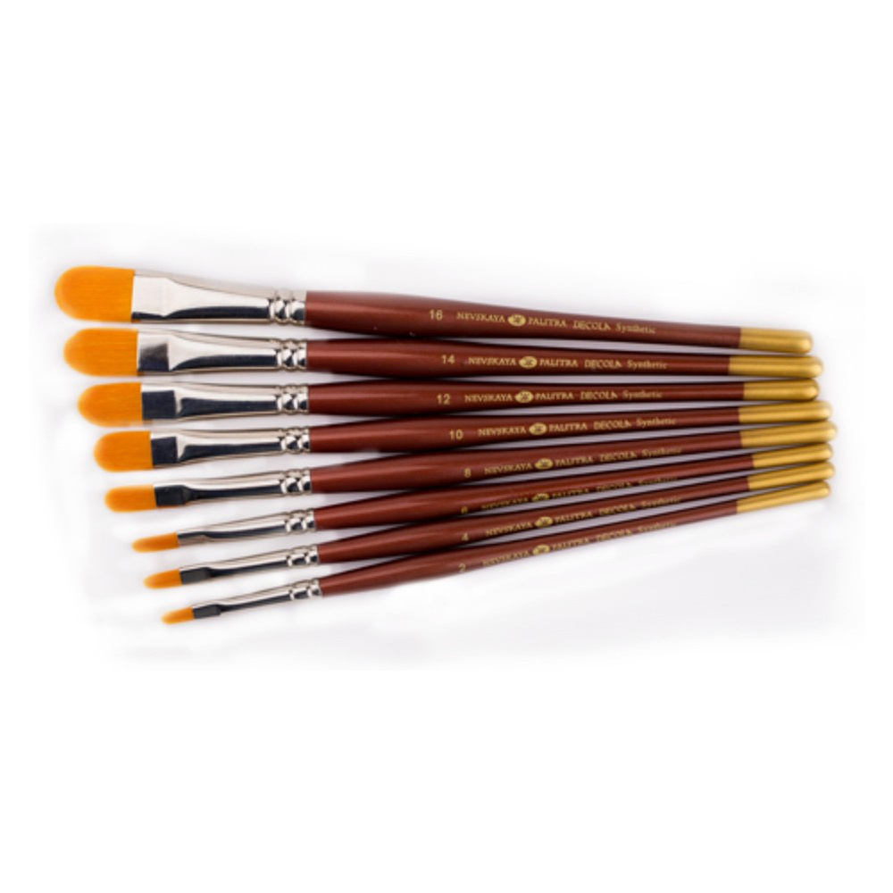 Кисть "Decola", синтетика, овальная, №16 - 4
