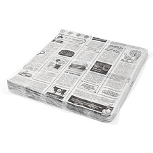 Бумага оберточная Газета, 30,5х30,5 см, парафинированная, 500 листов