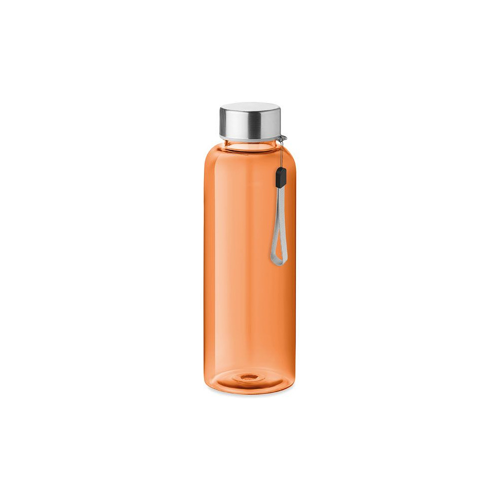 Бутылка для воды "Utah", пластик, 500 мл, прозрачный оранжевый