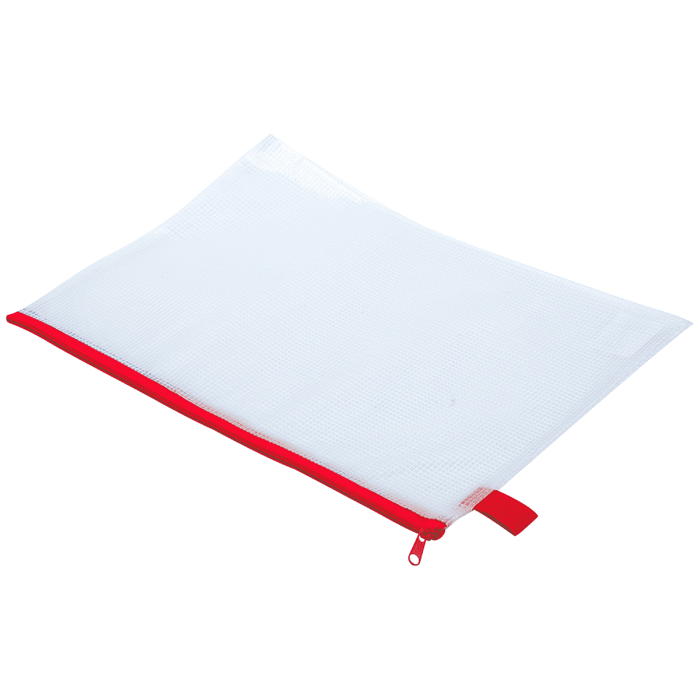 Папка конверт на молнии "Deli", А4, прозрачный - 4