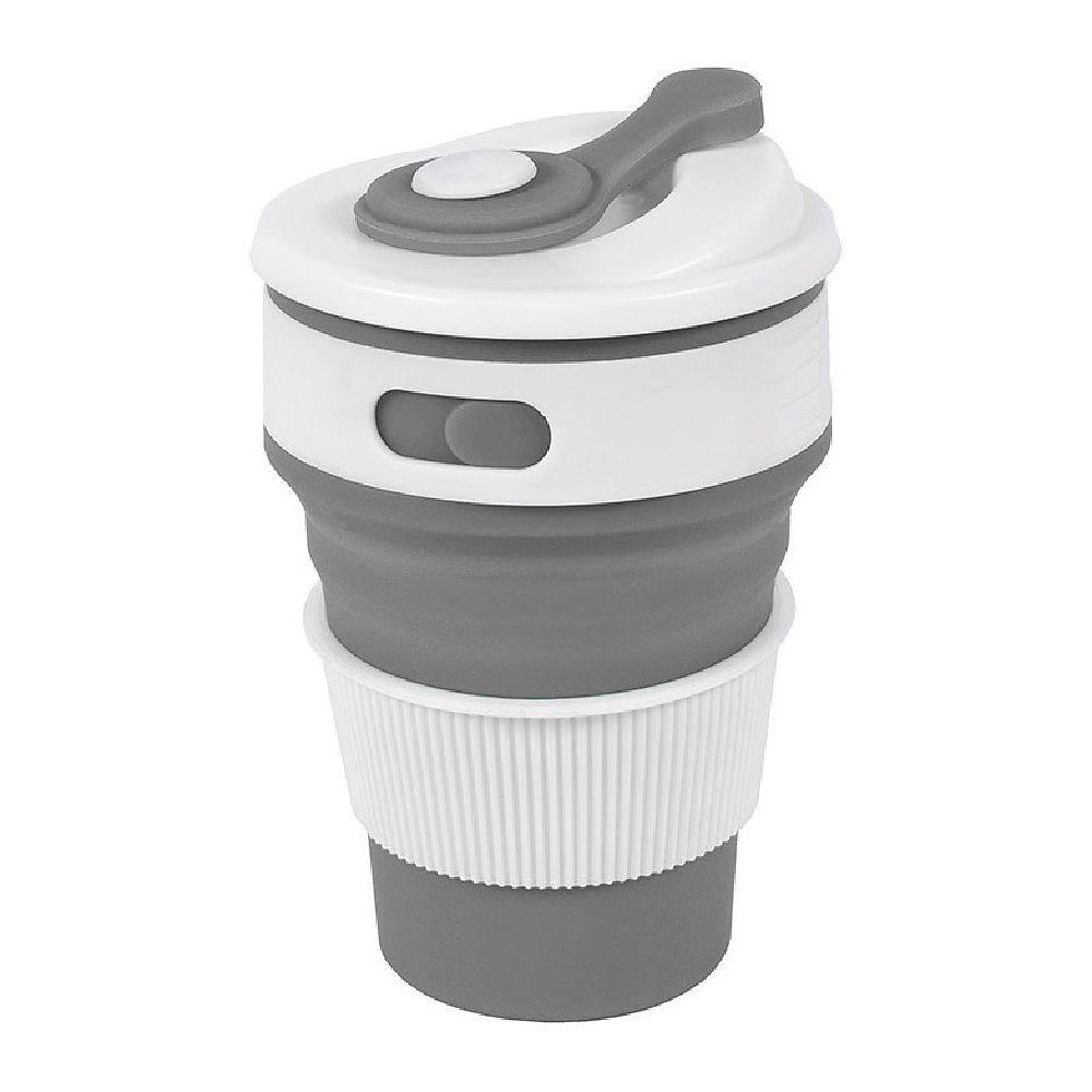 Стакан "Button", силикон, 300 мл, серый