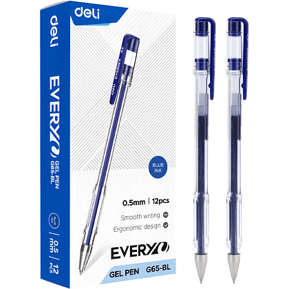 Ручка гелевая "Every", 0.5 мм, прозрачный - 2