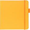 Скетчбук "Sketchmarker", 12x12 см, 140 г/м2, 80 листов, оранжевый неон - 3