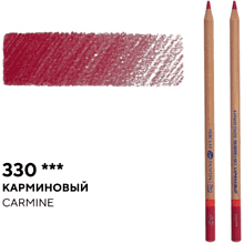 Карандаш цветной "Мастер-класс", 330, карминовый
