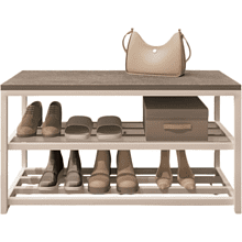 Обувница ALLERD 2 RION, белый муар