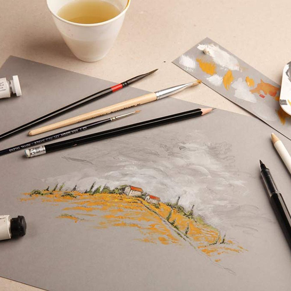 Блок-склейка "Paint'On" Gris, А5, 250 г/м2, 30 листов - 3