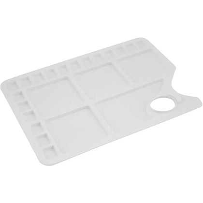 Палитра пластиковая "Сонет", прямоугольная, 23 ячейки, 34x23,4 см - 2