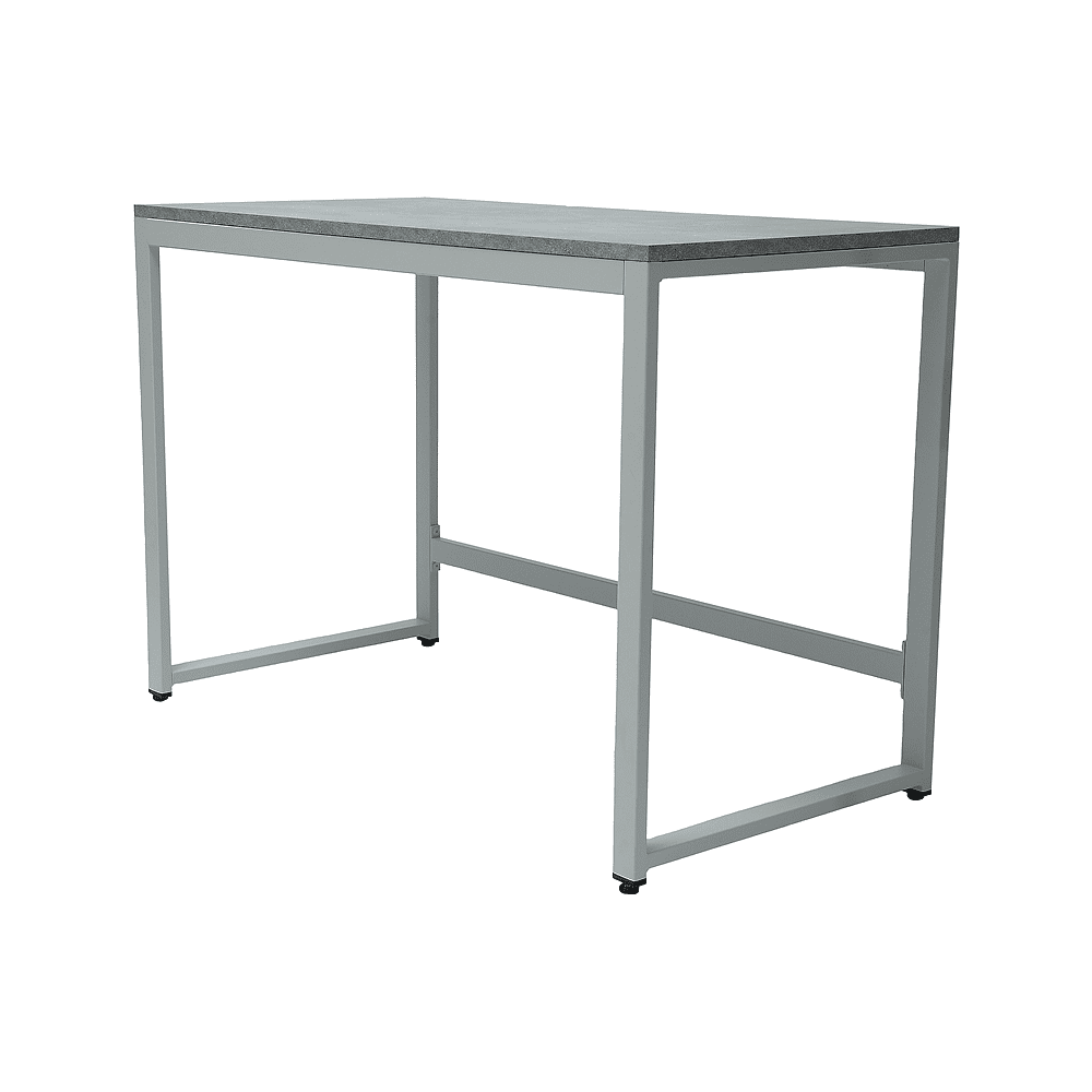 Стол письменный ALLERD RION, белый муар, Бетон - 2