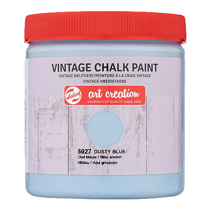 Краска декоративная "VINTAGE CHALK PAINT", 250 мл, 5027 грязно-синий
