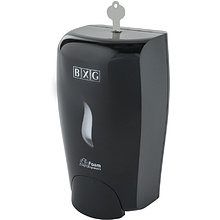Диспенсер BXG-FD-1198В, для мыла-пены 1 л, пластик, черный