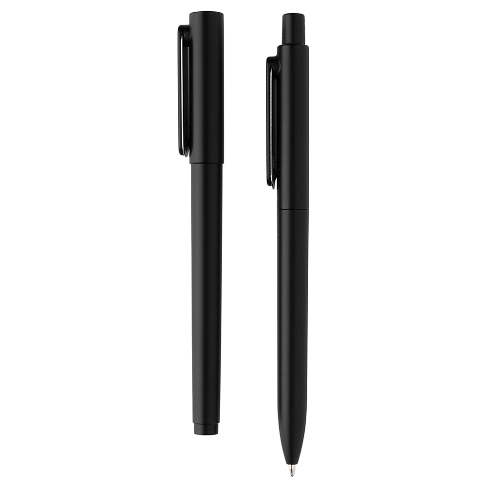 Набор ручек "X6": ручка шариковая автоматическая, ручка шариковая, черный - 4