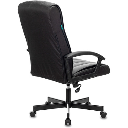 Кресло для руководителя Бюрократ CH-823AXSN, экокожа, черный, металл - 5