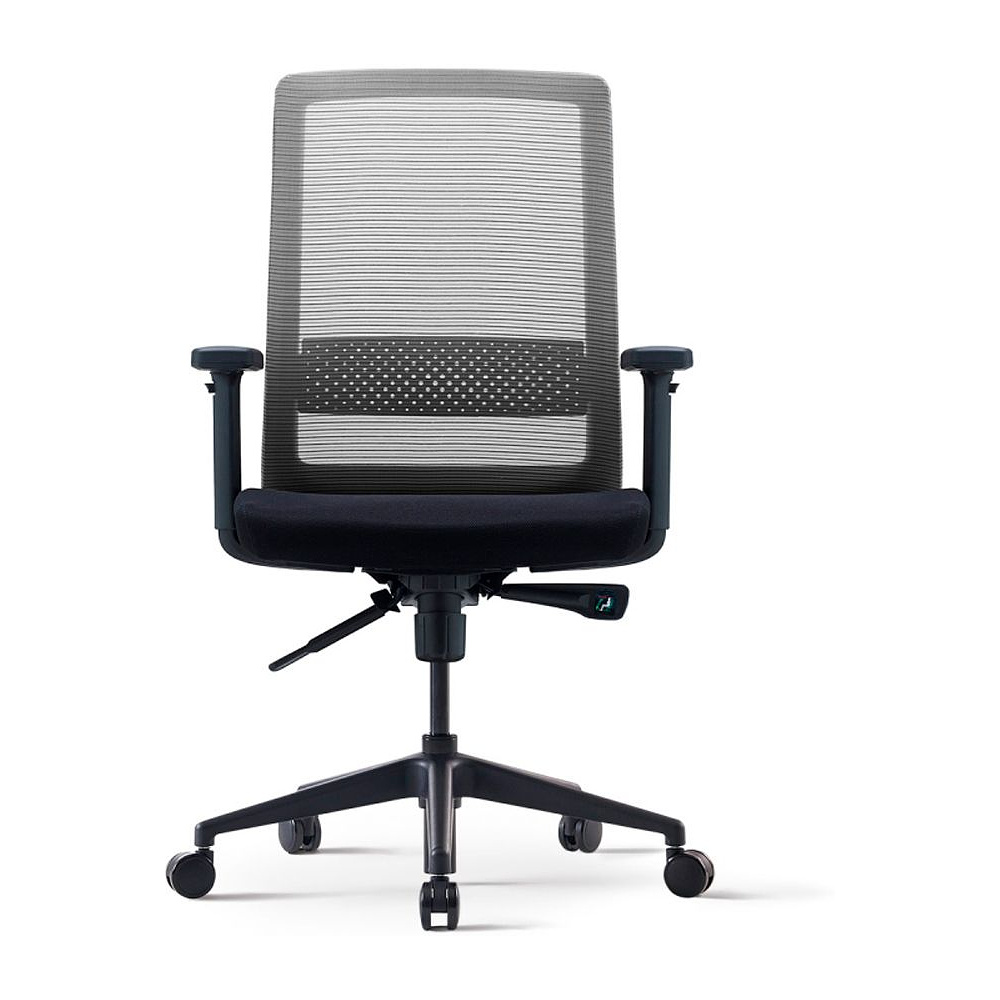 Кресло для руководителя BESTUHL "S30", сетка, ткань, пластик, черный - 2