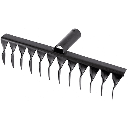Грабли витые "ГВ-12", металлические, 12 зубьев, без черенка
