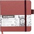 Скетчбук "Sketchmarker", 12х12 см, 140 г/м2, 80 листов, красный винтаж