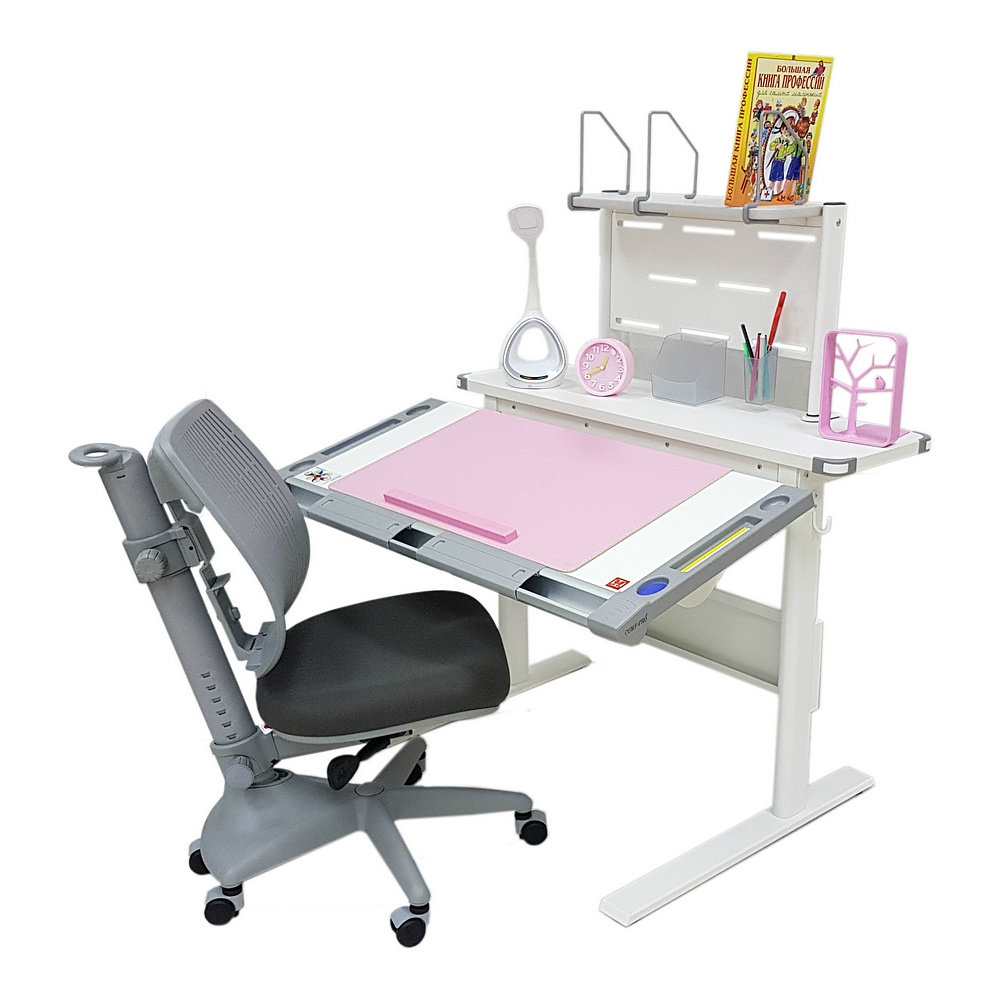 Стол Comf-Pro М7, 1050х780х(575-908) мм, белый - 6