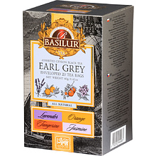 Чай Basilur "Earl Grey", 20 пакетиковx2 гр, ассорти