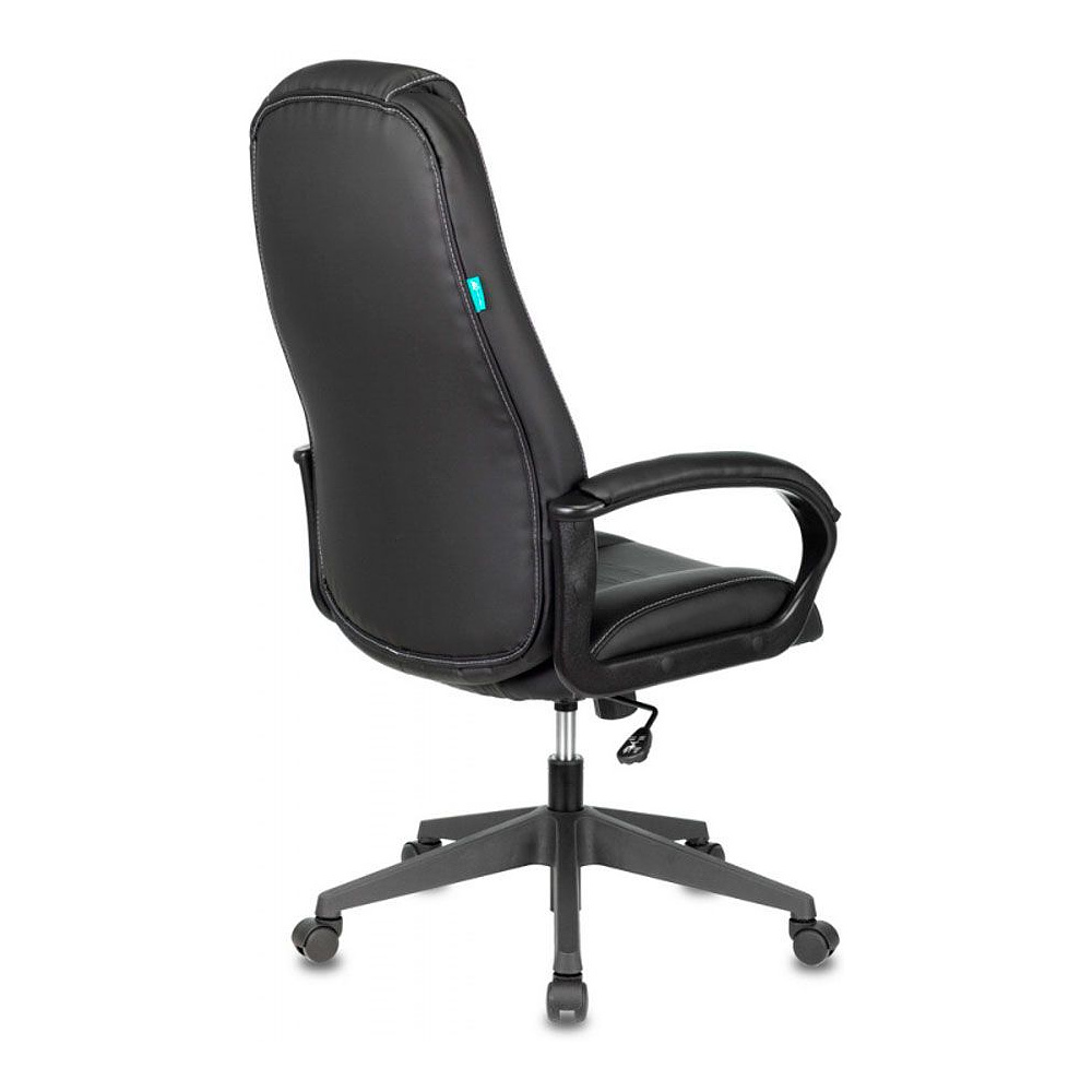 Кресло игровое Бюрократ "Zombie 8", экокожа, пластик, черный - 4