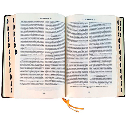 Книга "БИБЛИЯ", кожаный переплет, ручная работа - 6