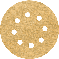 Круг шлифовальный абразивный Krugo Master, 8 отверстий, d125, p.1000