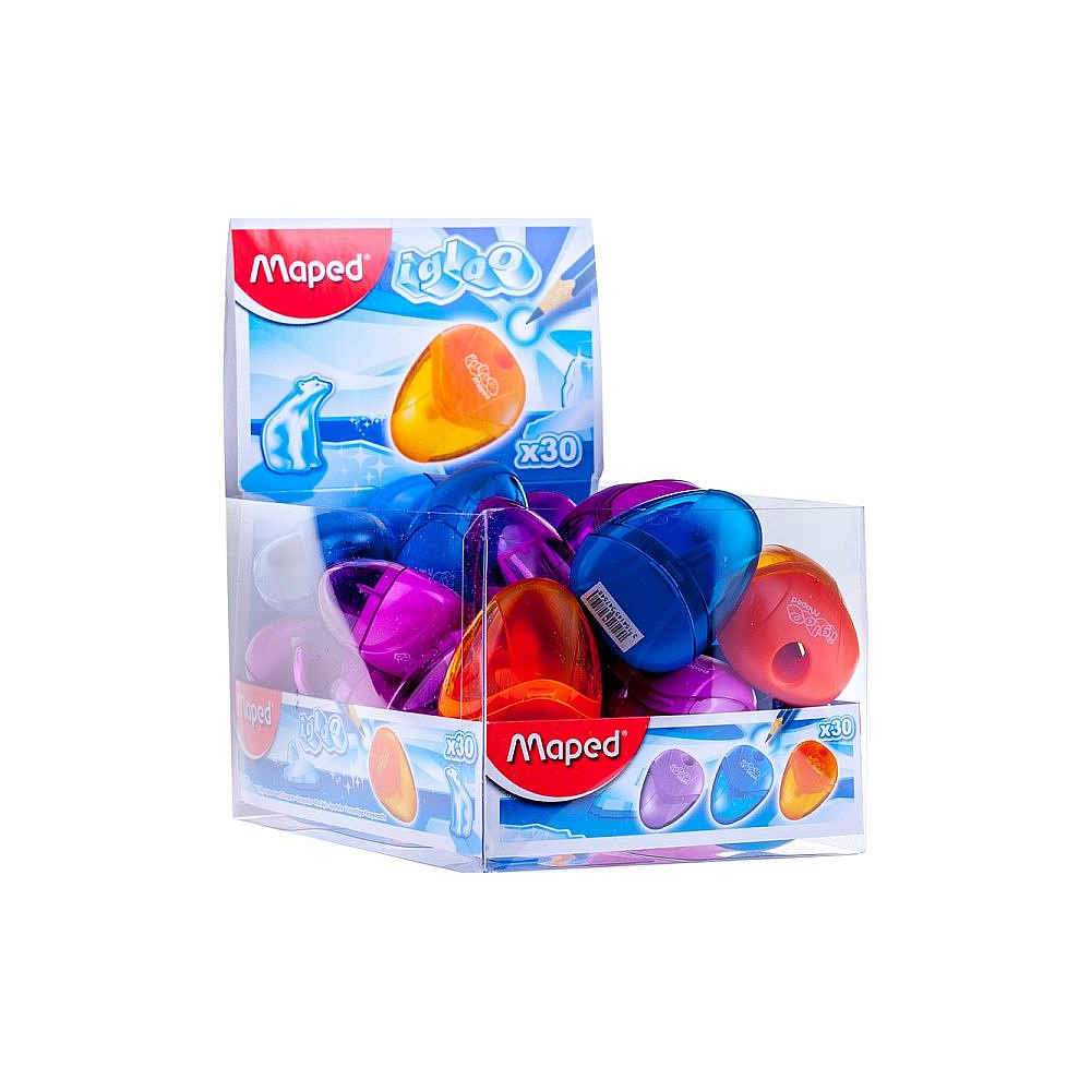 Точилка Maped "I-Gloo", 1 отверстие, с контейнером - 2