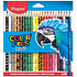 Цветные карандаши "Color' Peps Animal", 24 цвета