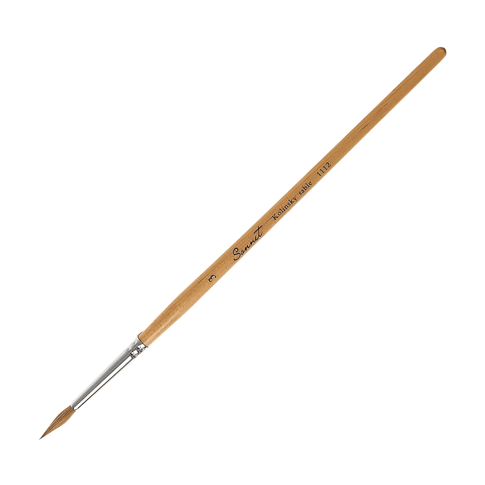 Кисть "Сонет", колонок микс, №3