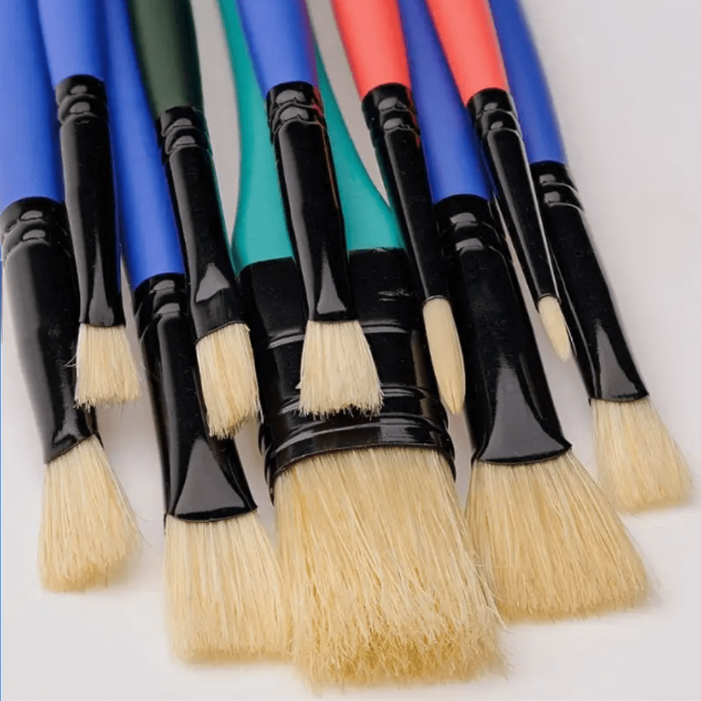 Набор кистей Himi "Miya Little Bird", микс, 10 шт, голубой - 3