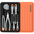 Набор инструментов 7 предметов Deli "Home", оранжевый, серый