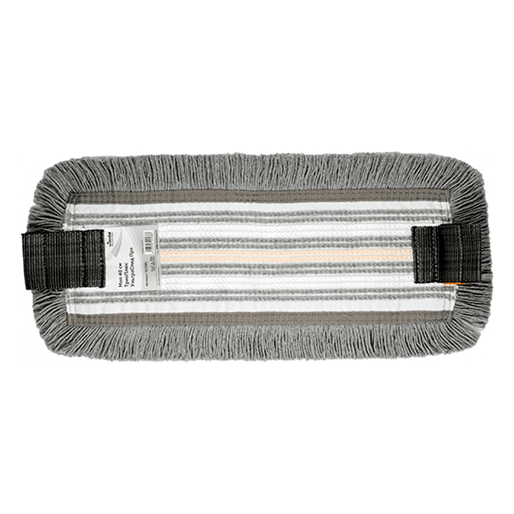 Насадка комбинированная VILEDA "ТриоПлюс УльтраСпид Про", 40 см, серый, белый - 2