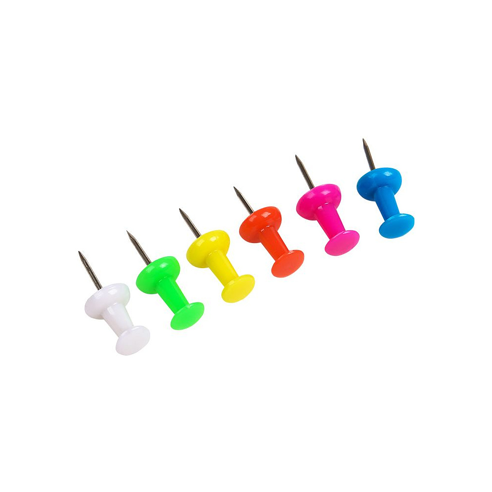 Иглы-кнопки Maped "Пешки", 25 шт, ассорти - 2