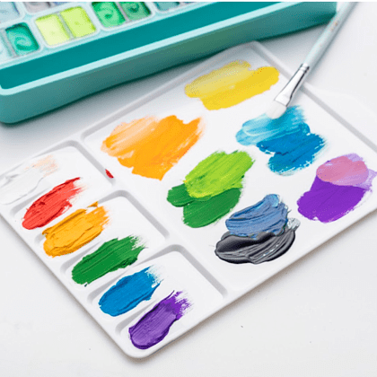 Гуашь "Himi", 48 цветов, 12 мл, футляр - 6