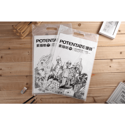 Бумага для рисования "Potentate", 180 г/м2, 39х54 см, натуральный белый - 3