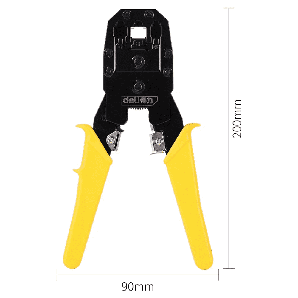 Пресс-клещи Deli YS EDL2468, 4P, 6P, 8P - 3