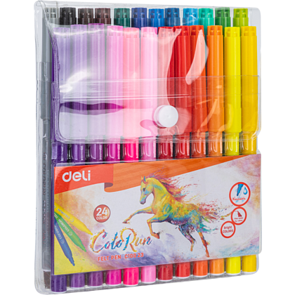 Фломастеры "ColoRun", 24 шт - 4