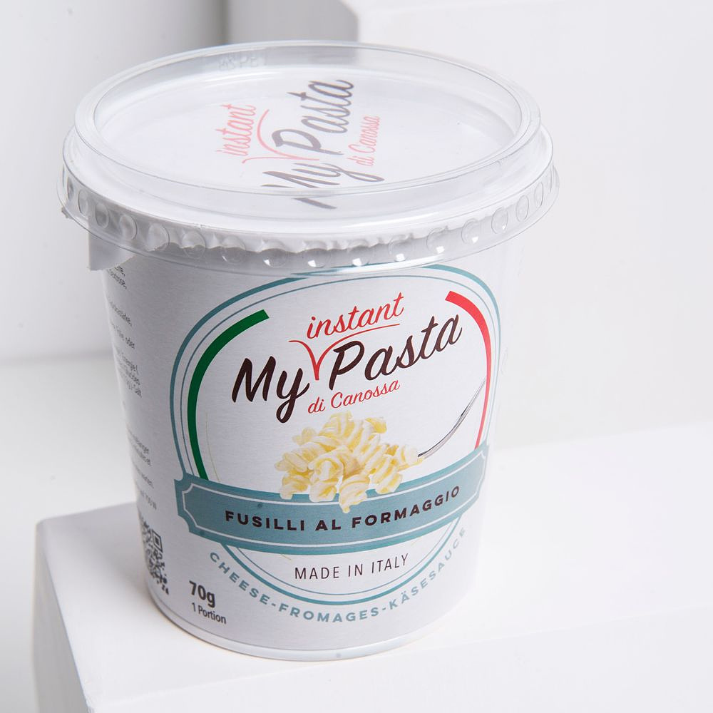 Паста фузилли "My instant pasta" со вкусом сыра, 70 г - 3
