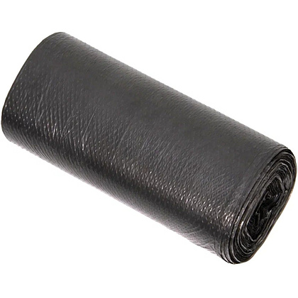 Мешки для мусора 60л, 12мкм, 60х70см, 50 шт/рулон, черный