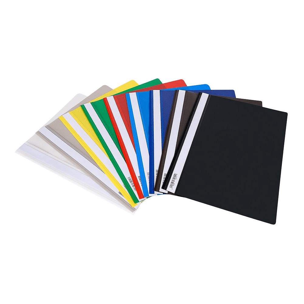 Папка-скоросшиватель "Inter-folia", А4, серый - 3