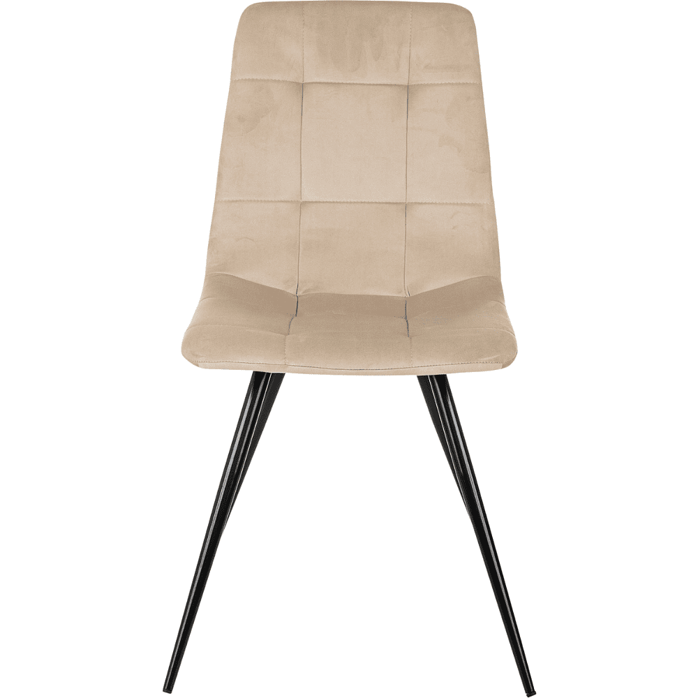 Стул Бюрократ "CH-K1_4", ткань, бежевый, металл, комплект 4 штуки - 4