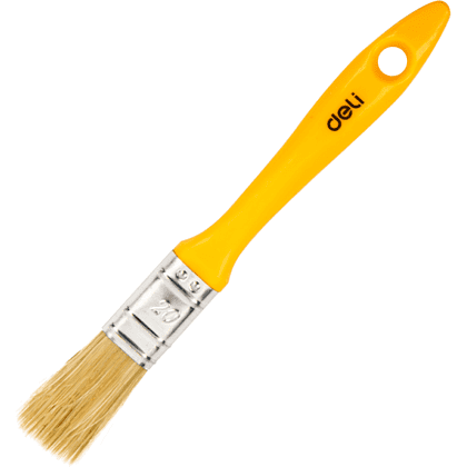 Кисть малярная Deli YS EDL509132, плоская, 0,8"-20 мм, смешанная щетина