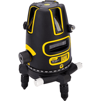 Уровень Deli YS EDL332303, лазерный, 3 линии, зеленый луч