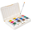 Краски акварельные "Белые ночи", набор 12 цветов, кюветы, пласт. пенал - 3