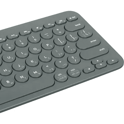 Клавиатура Logitech "Wireless Keyboard K380", беспроводная, черный - 4