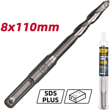 Бур по бетону Deli YS EDH-Y08110, 8 x 110 мм, SDS-PLUS